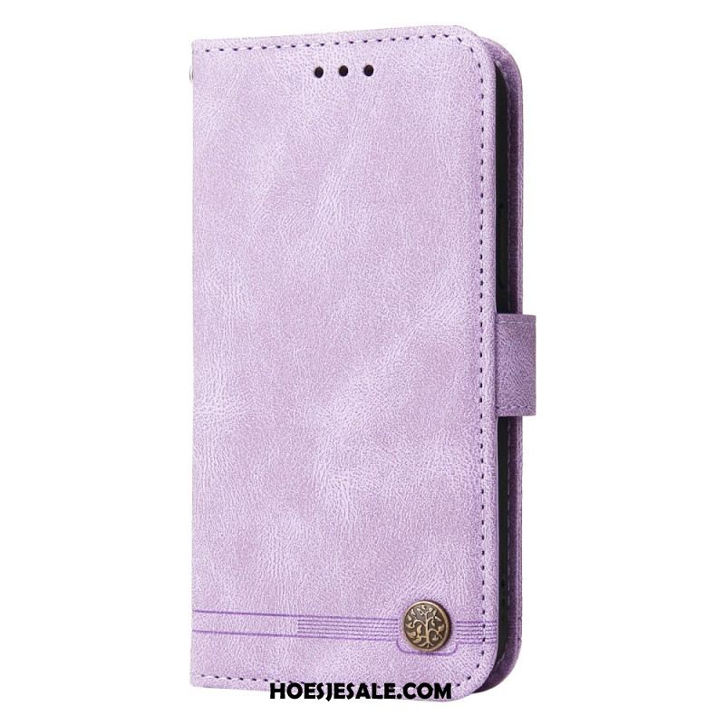 Leren Hoesje Xiaomi Redmi Note 14s Retro Design Bescherming Hoesje