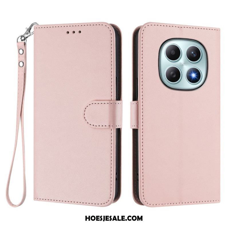 Leren Hoesje Xiaomi Redmi Note 15 5g Kunstleer