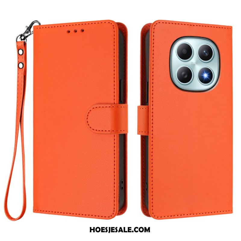 Leren Hoesje Xiaomi Redmi Note 15 5g Kunstleer