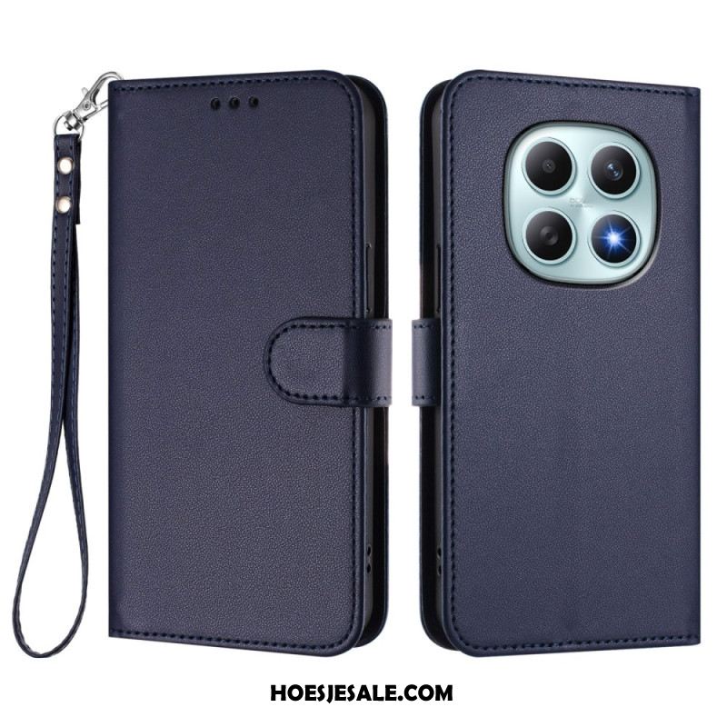 Leren Hoesje Xiaomi Redmi Note 15 5g Kunstleer