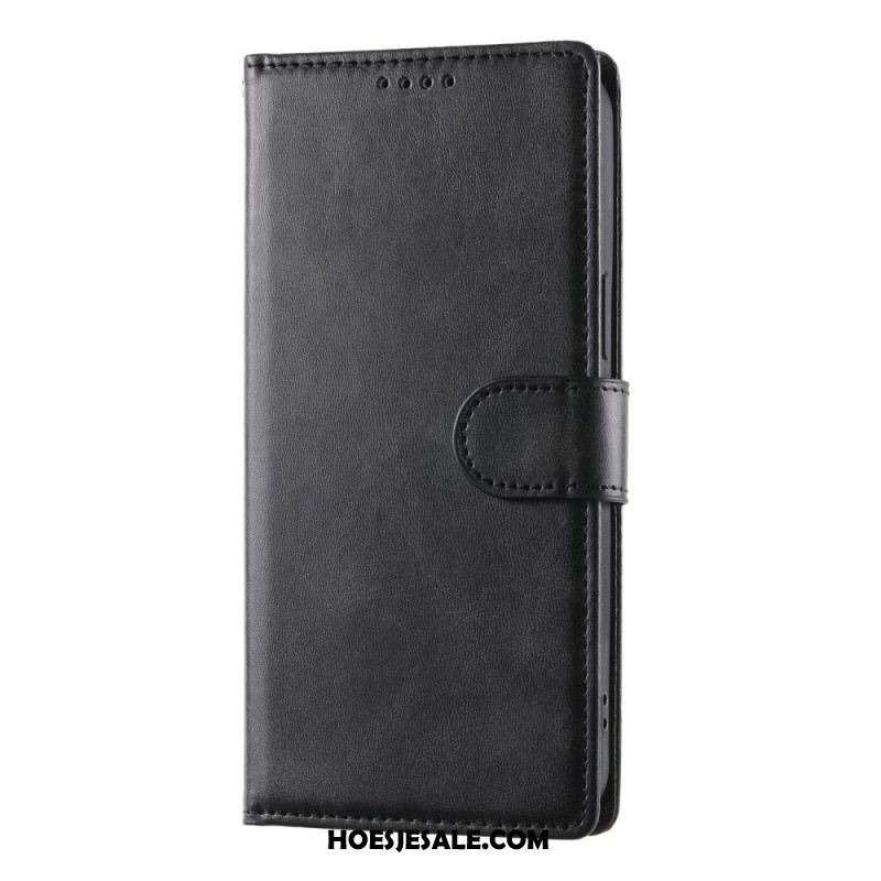 Leren Hoesje Xiaomi Redmi Note 15 5g Leer-effect Bescherming Hoesje