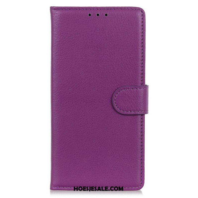 Leren Hoesje Xiaomi Redmi Note 15 Pro 5g Traditioneel Kunstleer Bescherming Hoesje