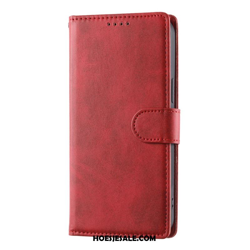 Leren Hoesje Xiaomi Redmi Note 15 Pro Plus 5g Kunstleer Bescherming Hoesje