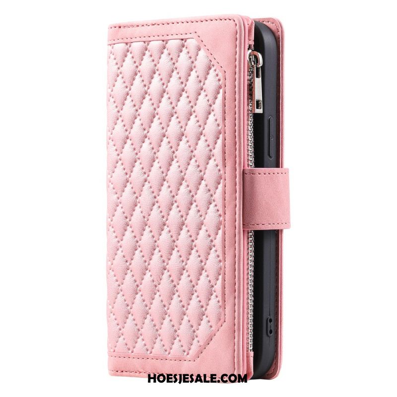 Leren Hoesje iPhone 17 Premium Gewatteerd