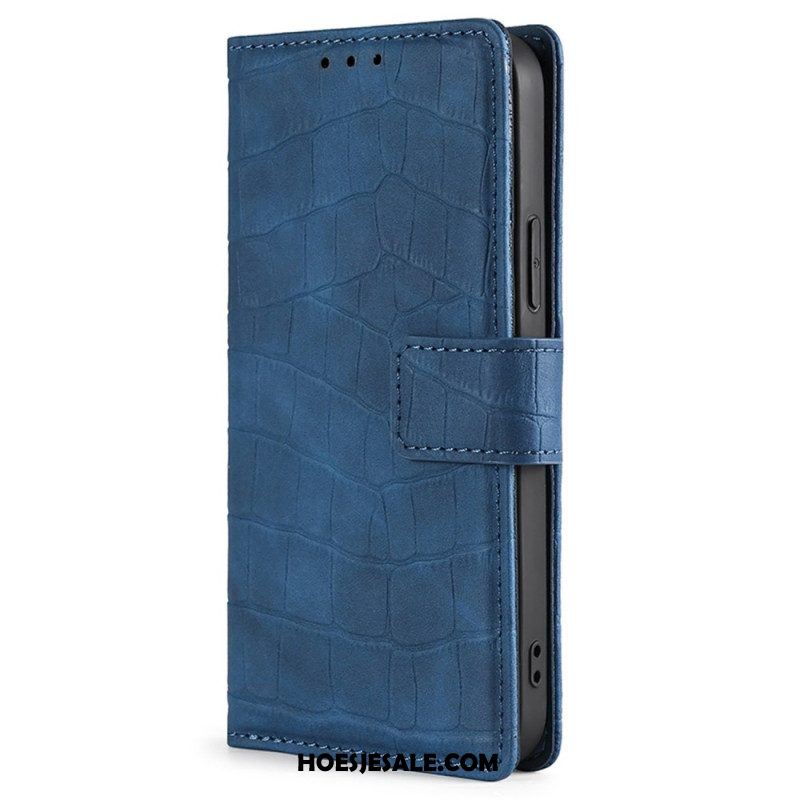 Leren Hoesje voor Huawei Mate 50 Pro Krokodil