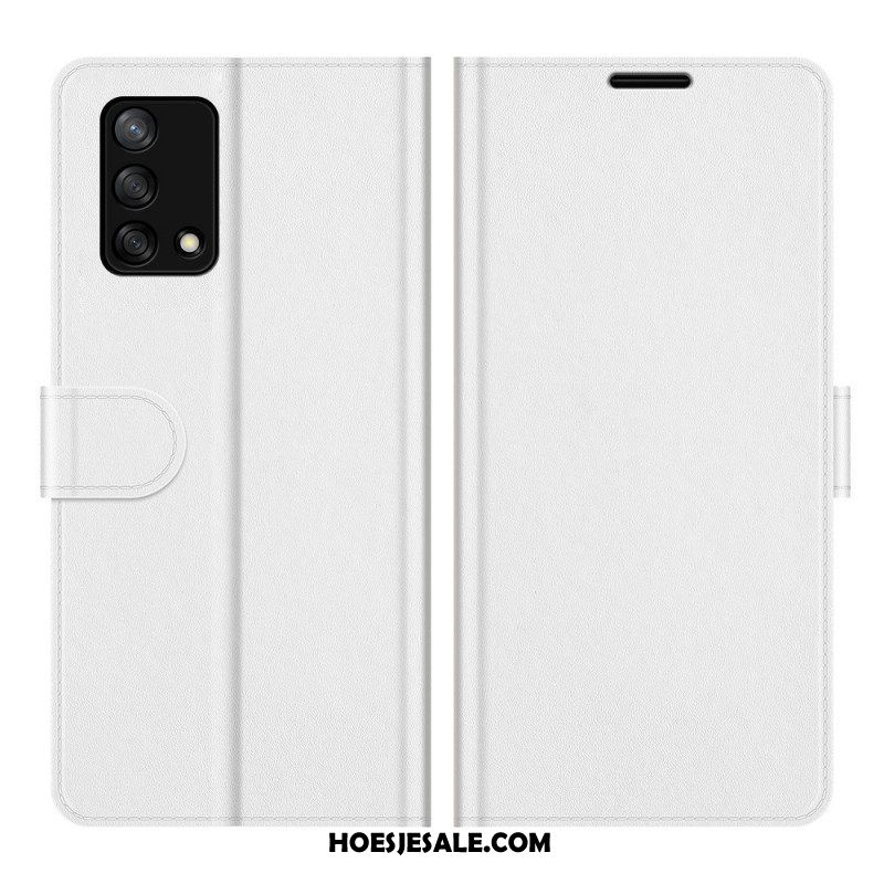 Leren Hoesje voor Oppo A74 4G Ultra Kunstleer