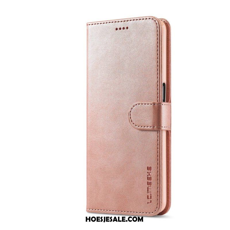 Leren Hoesje voor Oppo Find X5 Lite Kunstleer Lc.imeeke