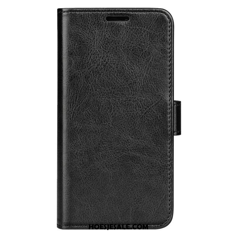 Leren Hoesje voor Oppo Find X5 Lite Vintage Lederen Stijl