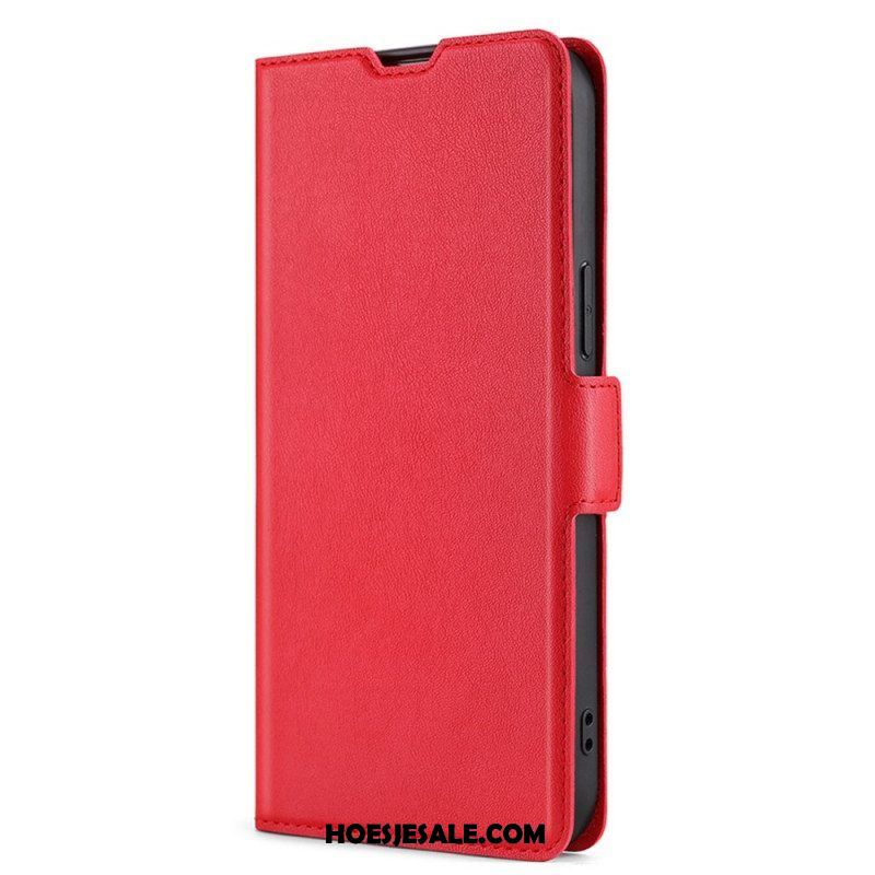 Leren Hoesje voor Samsung Galaxy A13 Met Riemclip