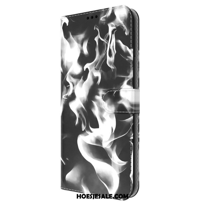 Leren Hoesje voor Samsung Galaxy A53 5G Abstract Patroon