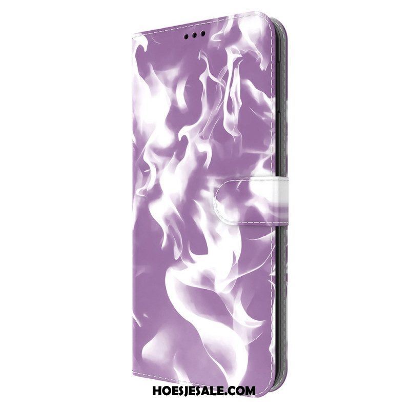 Leren Hoesje voor Samsung Galaxy A53 5G Abstract Patroon