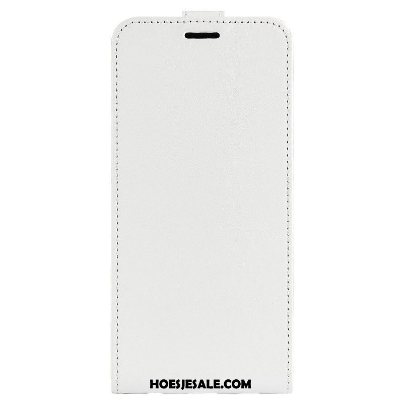 Leren Hoesje voor Samsung Galaxy M13 Folio-hoesje Verticale Klep