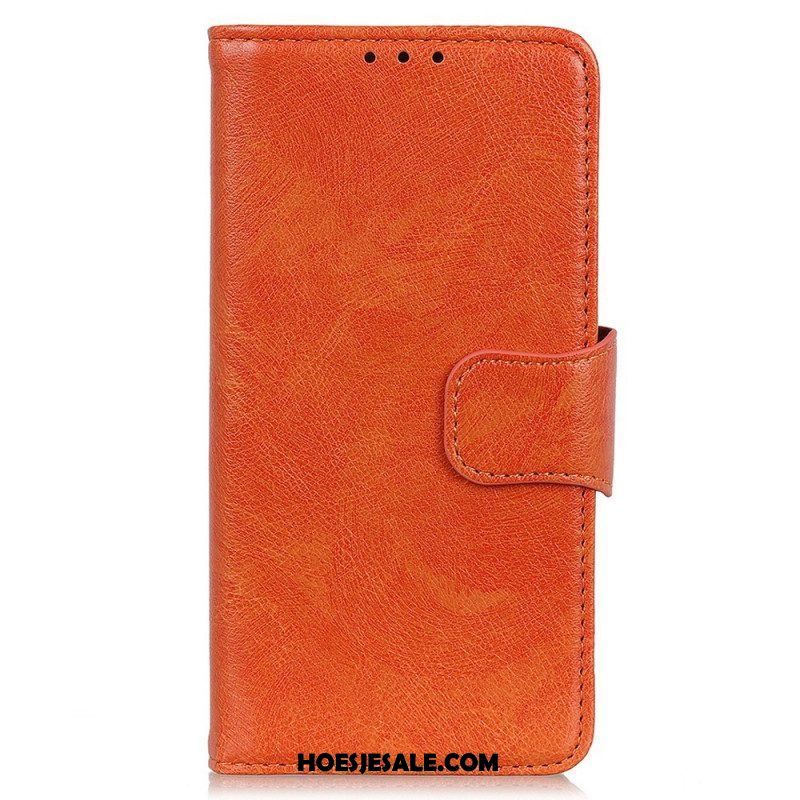 Leren Hoesje voor Samsung Galaxy M23 5G Splitnappaleer