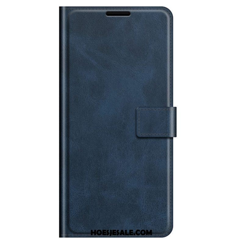 Leren Hoesje voor Samsung Galaxy M32 Kunstleer Slank