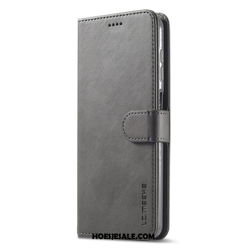 Leren Hoesje voor Samsung Galaxy M32 Lc.imeeke Ledereffect