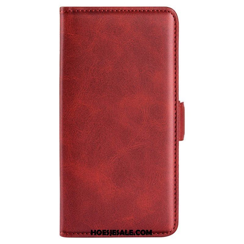 Leren Hoesje voor Samsung Galaxy M33 5G Dubbele Sluiting
