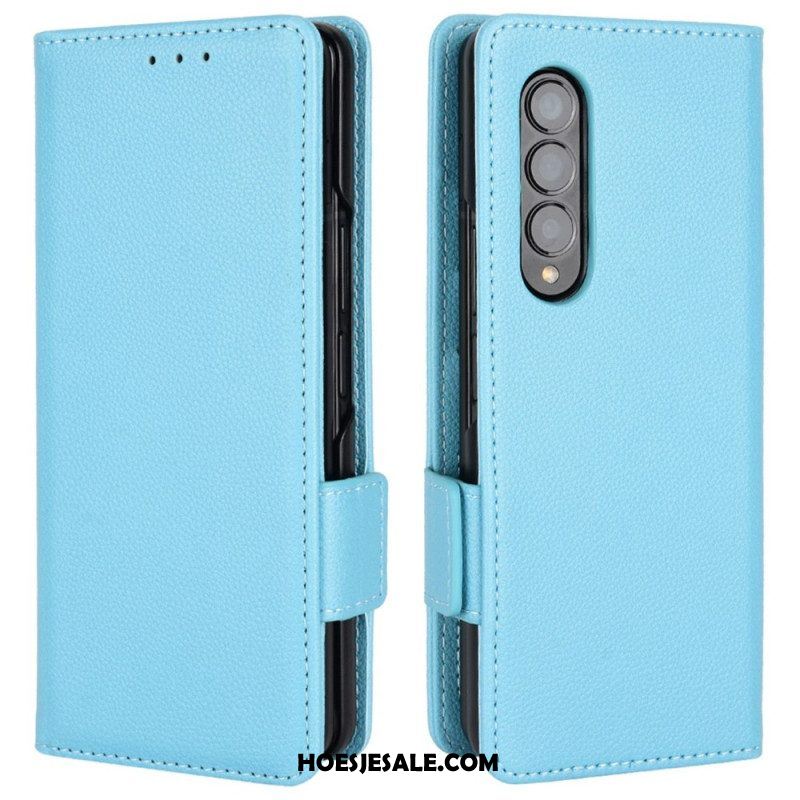 Leren Hoesje voor Samsung Galaxy Z Fold 4 Kunstleer Winston