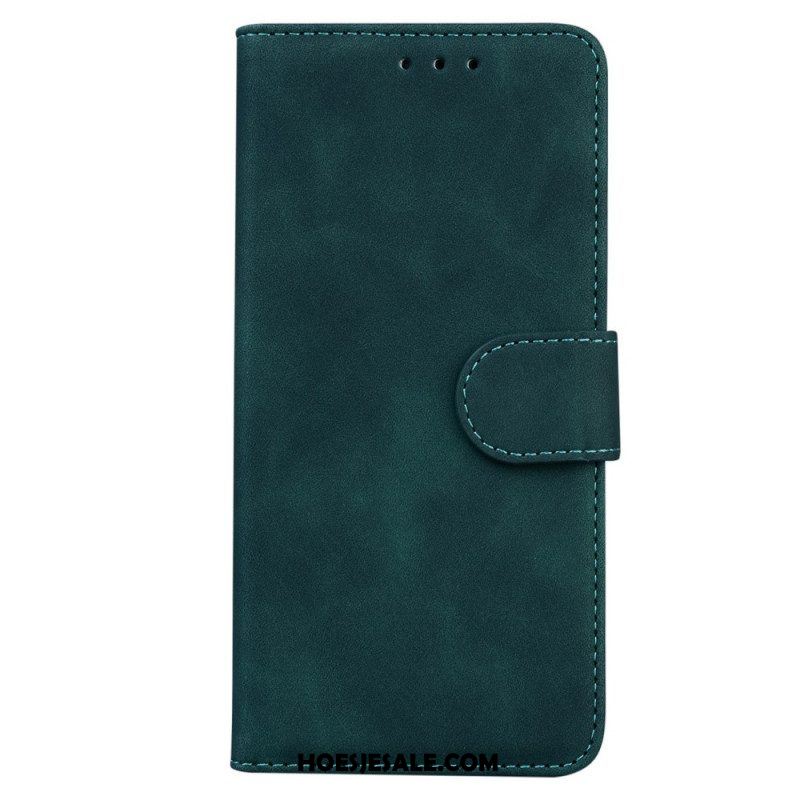 Leren Hoesje voor Sony Xperia 1 IV Effen Kleur