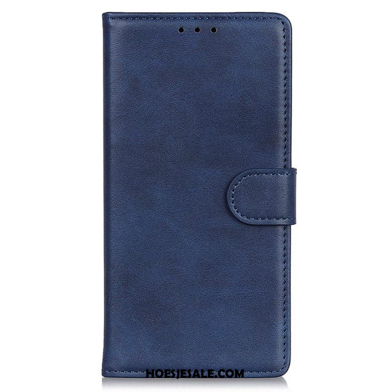 Leren Hoesje voor Sony Xperia 1 IV Mat Leereffect