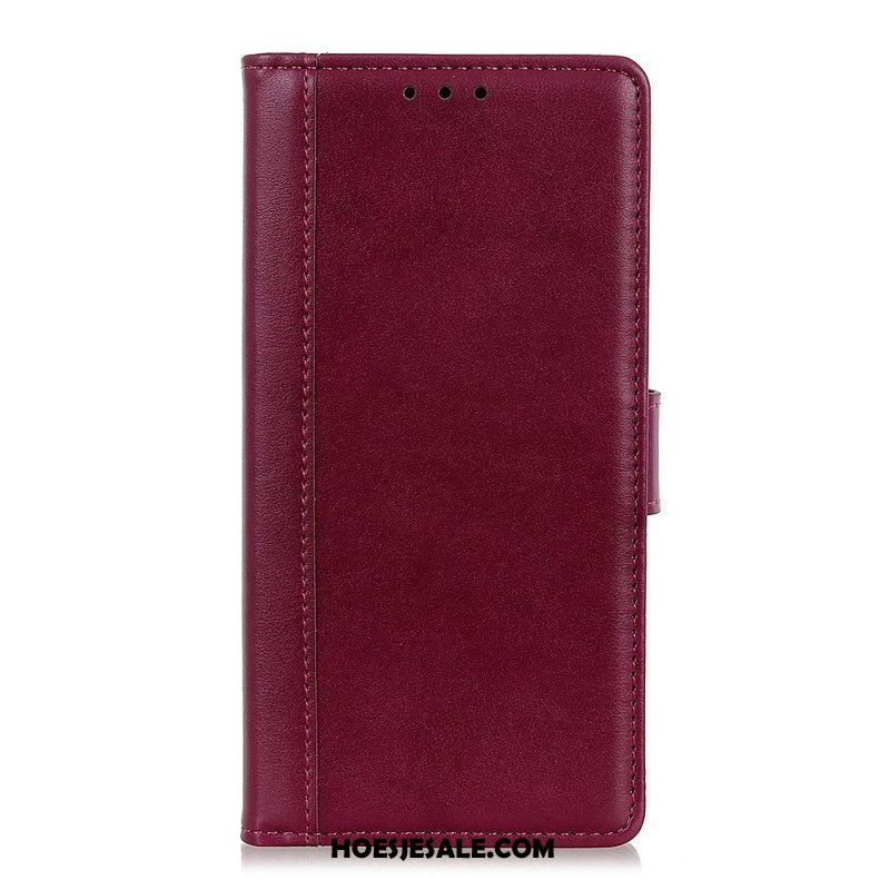 Leren Hoesje voor Sony Xperia 10 IV Stijl Leer