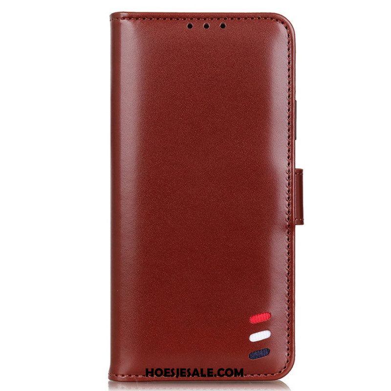Leren Hoesje voor Sony Xperia Pro-I Driekleurig Leereffect