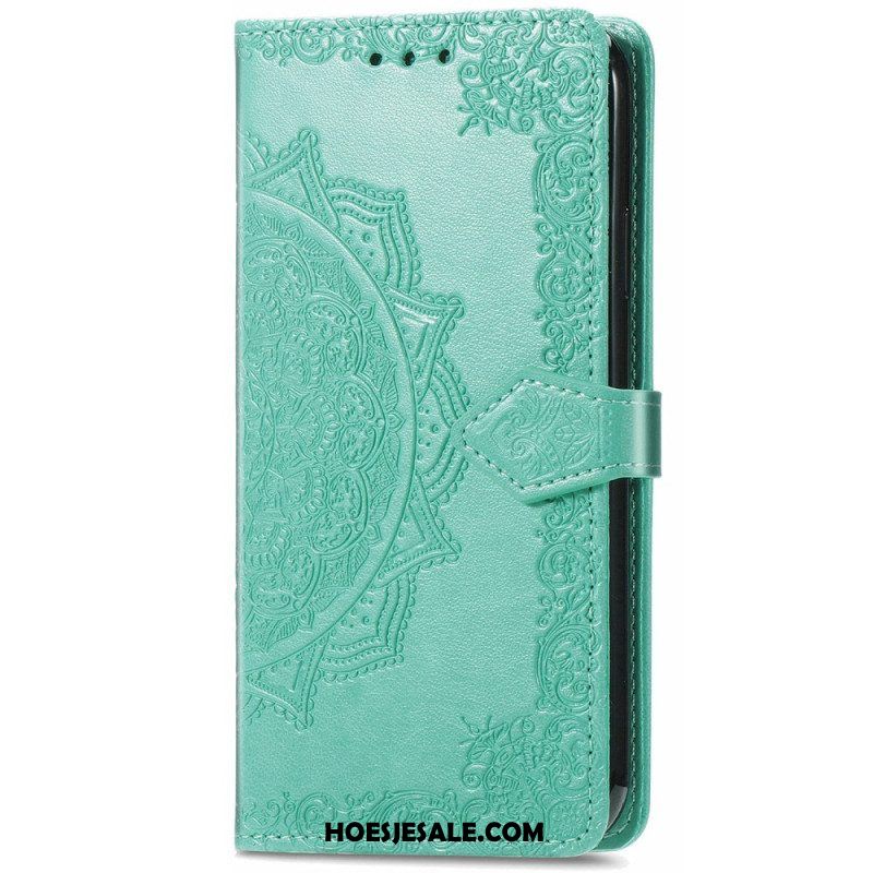 Leren Hoesje voor Xiaomi 12 Pro Mandala Middeleeuwen