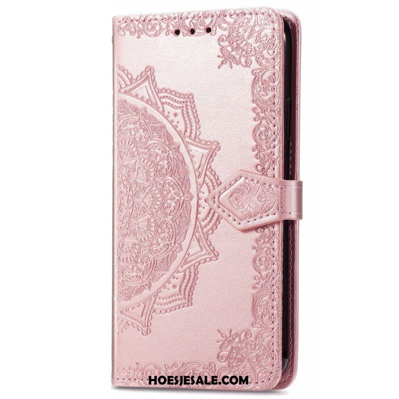 Leren Hoesje voor Xiaomi 12 Pro Mandala Middeleeuwen