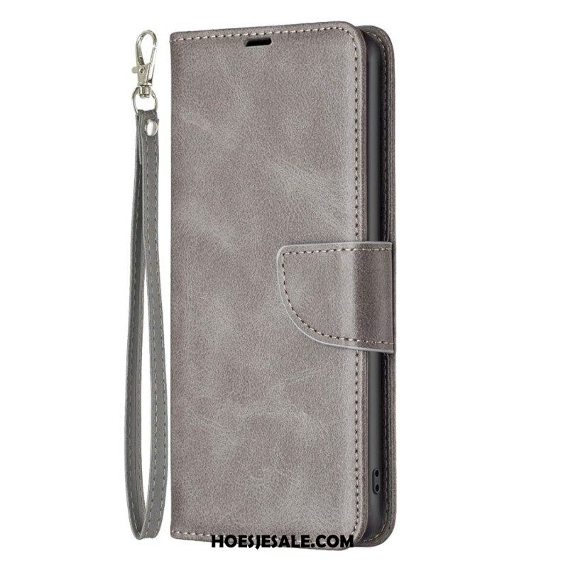 Leren Hoesje voor Xiaomi 12T / 12T Pro Glad Kunstleer