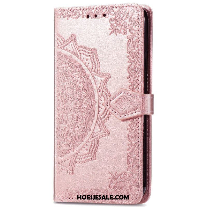 Leren Hoesje voor Xiaomi Redmi Note 11 / 11S Mandala Middeleeuwen