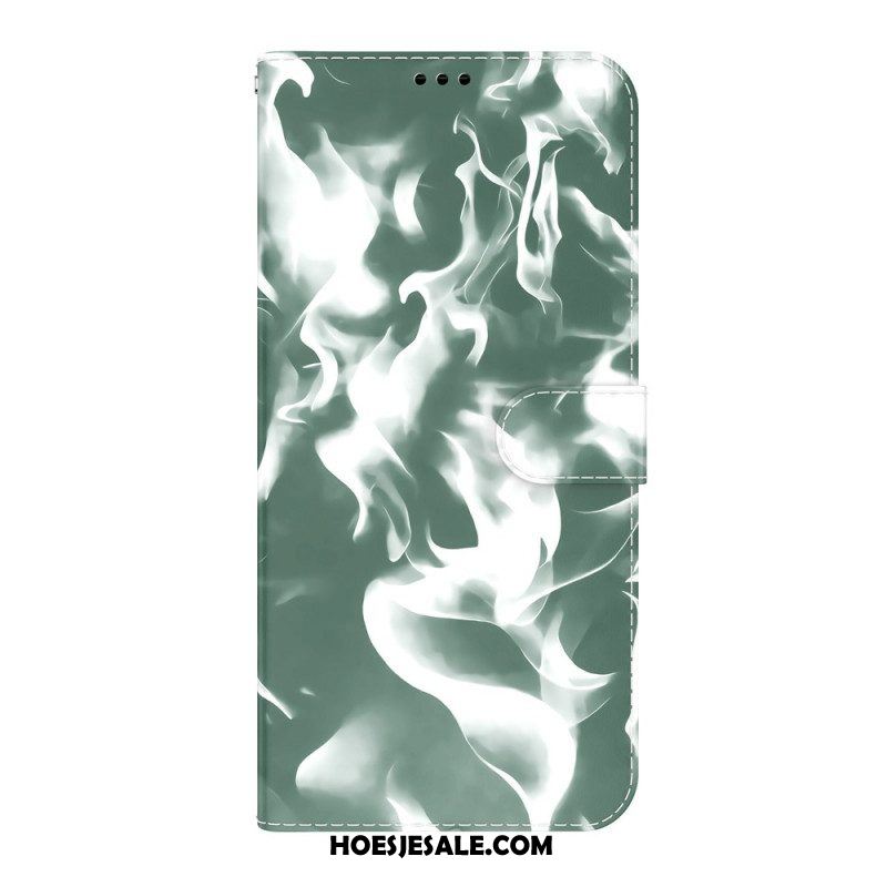 Leren Hoesje voor Xiaomi Redmi Note 11 Pro Plus 5G Abstract Patroon