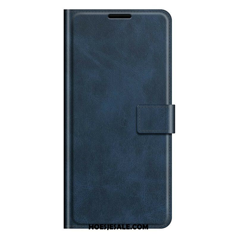 Leren Hoesje voor iPhone 13 Pro Max Slank Extreem Leereffect