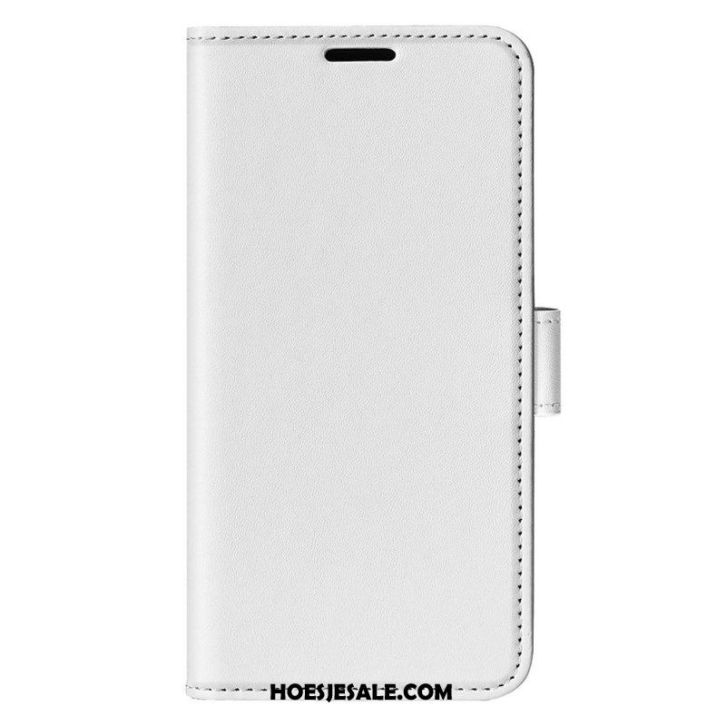 Leren Hoesje voor iPhone 15 Plus Vintage Kunstleer