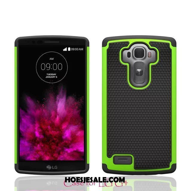 Lg G4 Hoesje Anti-fall Hoes Ondersteuning Bescherming Purper Korting