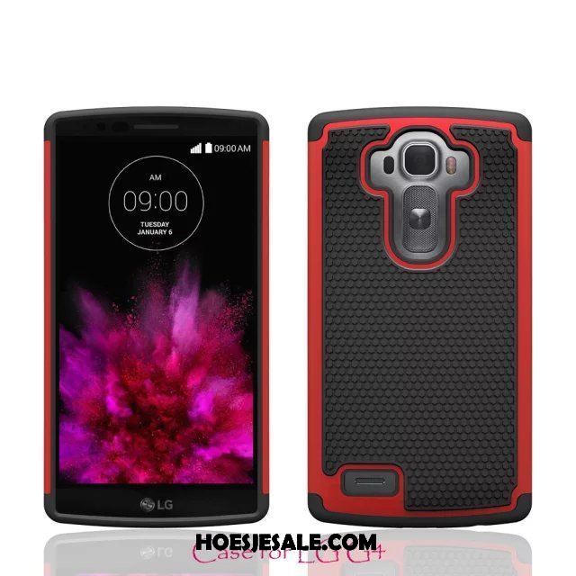 Lg G4 Hoesje Anti-fall Hoes Ondersteuning Bescherming Purper Korting