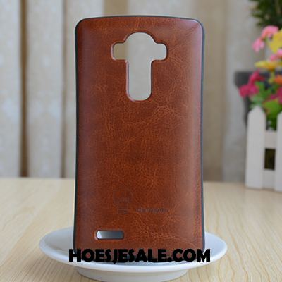 Lg G4 Hoesje Blauw Echte Leren Etui Mobiele Telefoon Bescherming Kopen