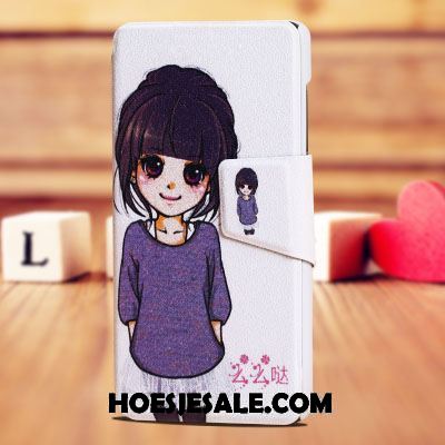 Lg G4 Hoesje Hoes Mobiele Telefoon Bescherming Blauw Leren Etui Korting