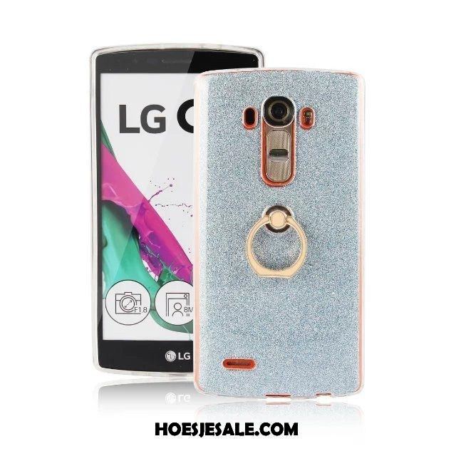 Lg G4 Hoesje Ondersteuning Roze Hoes Goud Klittenband Goedkoop