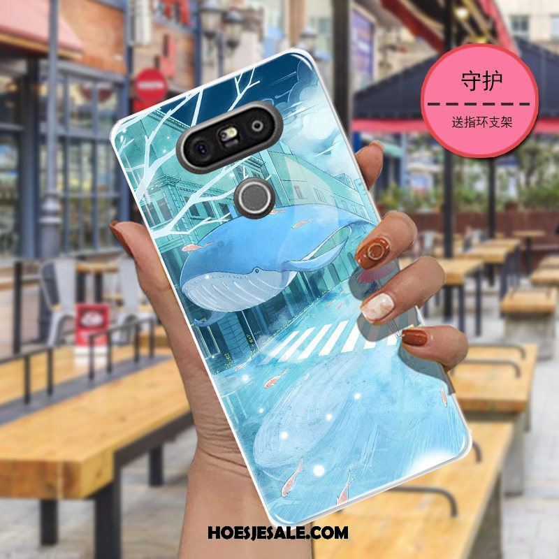 Lg G5 Hoesje Anti-fall Net Red Zacht Trend Spotprent Goedkoop