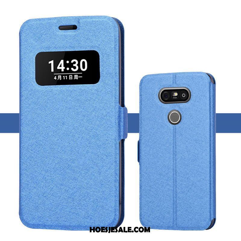 Lg G5 Hoesje Trend Blauw Hoes Bescherming Siliconen Online