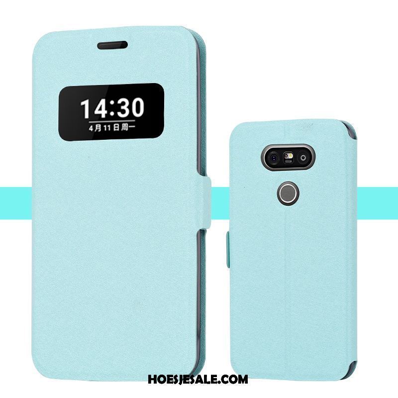 Lg G5 Hoesje Trend Blauw Hoes Bescherming Siliconen Online