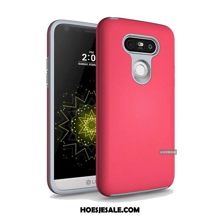 Lg G5 Hoesje Zacht Anti-fall Bescherming Siliconen Purper Online