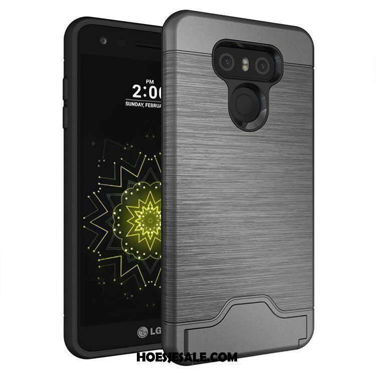 Lg G6 Hoesje All Inclusive Zacht Mobiele Telefoon Hoes Blauw Korting