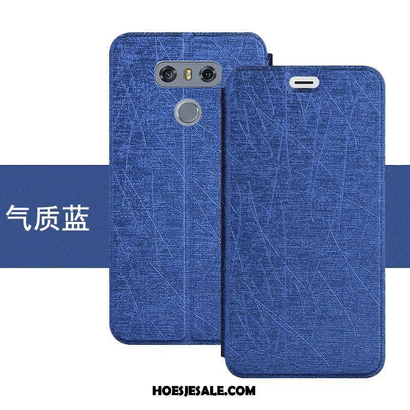 Lg G6 Hoesje Blauw Hoes Siliconen Kleur Folio Korting