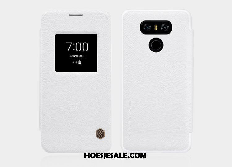 Lg G6 Hoesje Hoes Winterslaap Goud Dun Folio Winkel