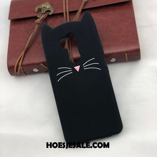 Lg G7 Thinq Hoesje All Inclusive Anti-fall Zwart Hanger Bescherming Online