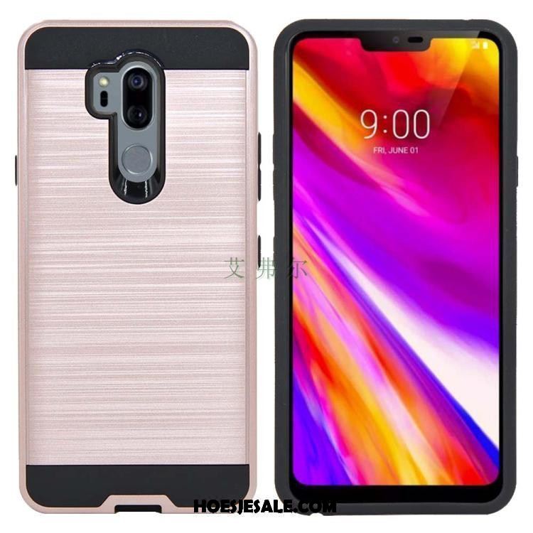 Lg G7 Thinq Hoesje All Inclusive Hoes Zijde Anti-fall Zacht Kopen