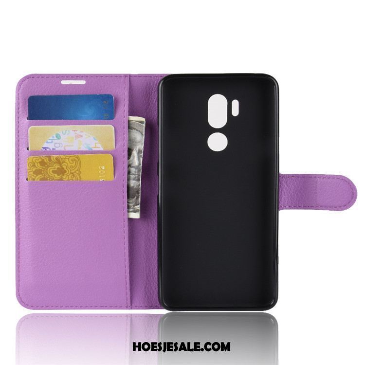 Lg G7 Thinq Hoesje Bescherming Mobiele Telefoon Leren Etui Hoes Anti-fall Sale
