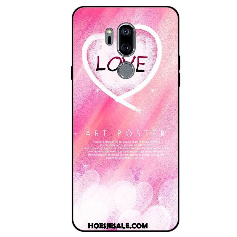 Lg G7 Thinq Hoesje Hoes Roze Mobiele Telefoon All Inclusive Anti-fall Online