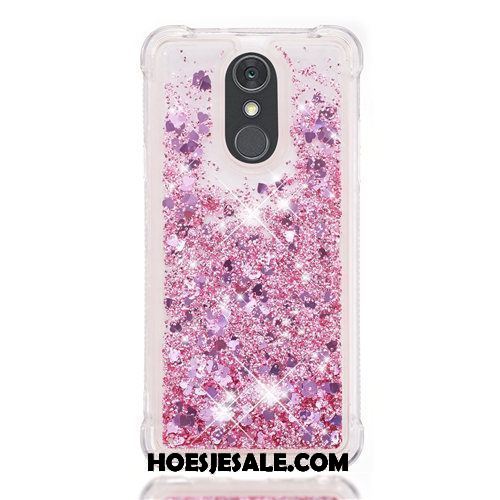 Lg Q Stylus Hoesje Hoes Spotprent Pu Roze Drijfzand Kopen