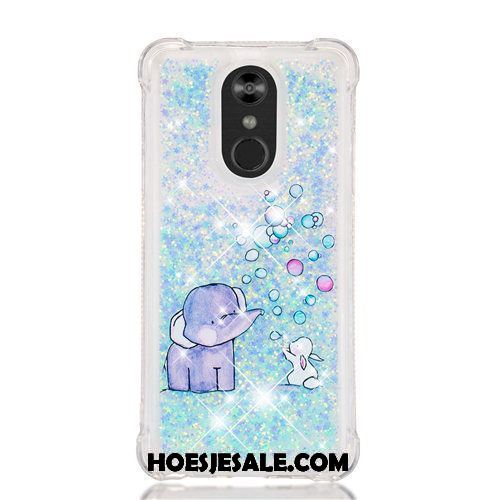 Lg Q Stylus Hoesje Hoes Spotprent Pu Roze Drijfzand Kopen